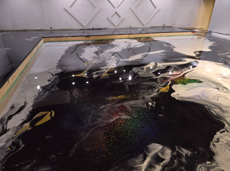 Finished concrete restoration